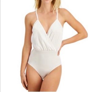 Cross-Front Cami Bodysuit